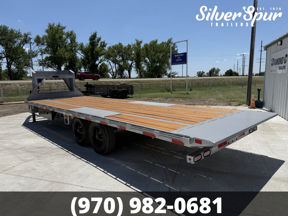 2026 Diamond C DET210 26x102 Gooseneck Deckover Tilt Trailer