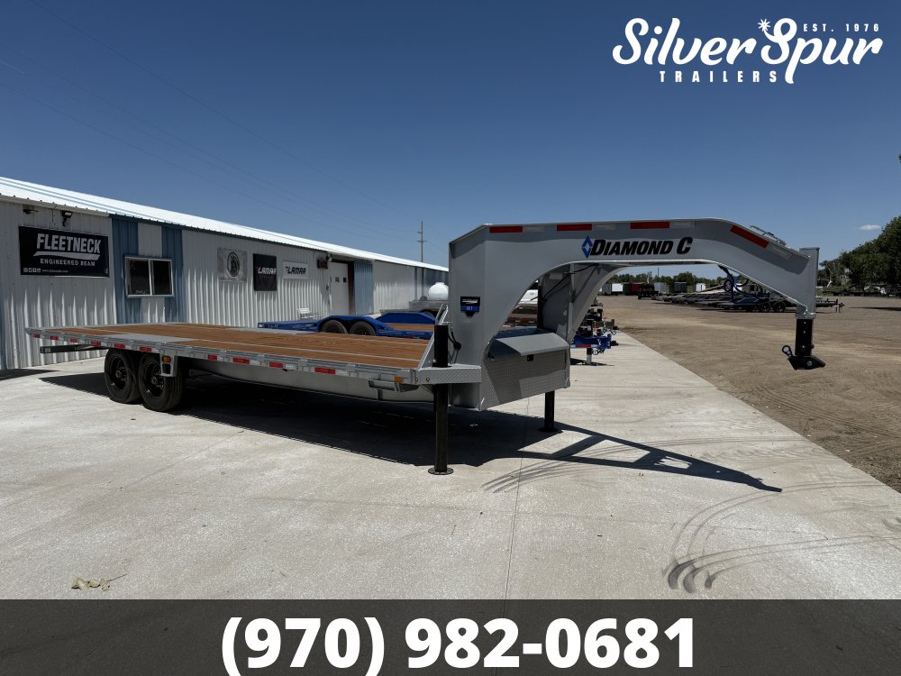 2026 Diamond C DET210 26x102 Gooseneck Deckover Tilt Trailer