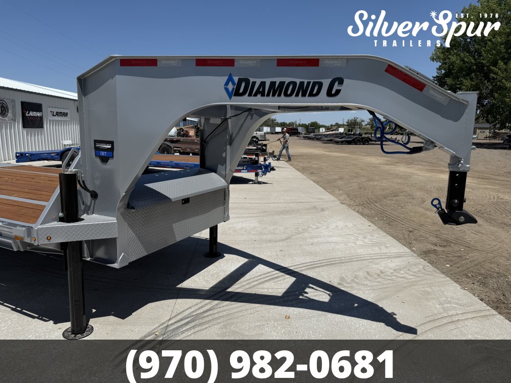 2026 Diamond C DET210 26x102 Gooseneck Deckover Tilt Trailer