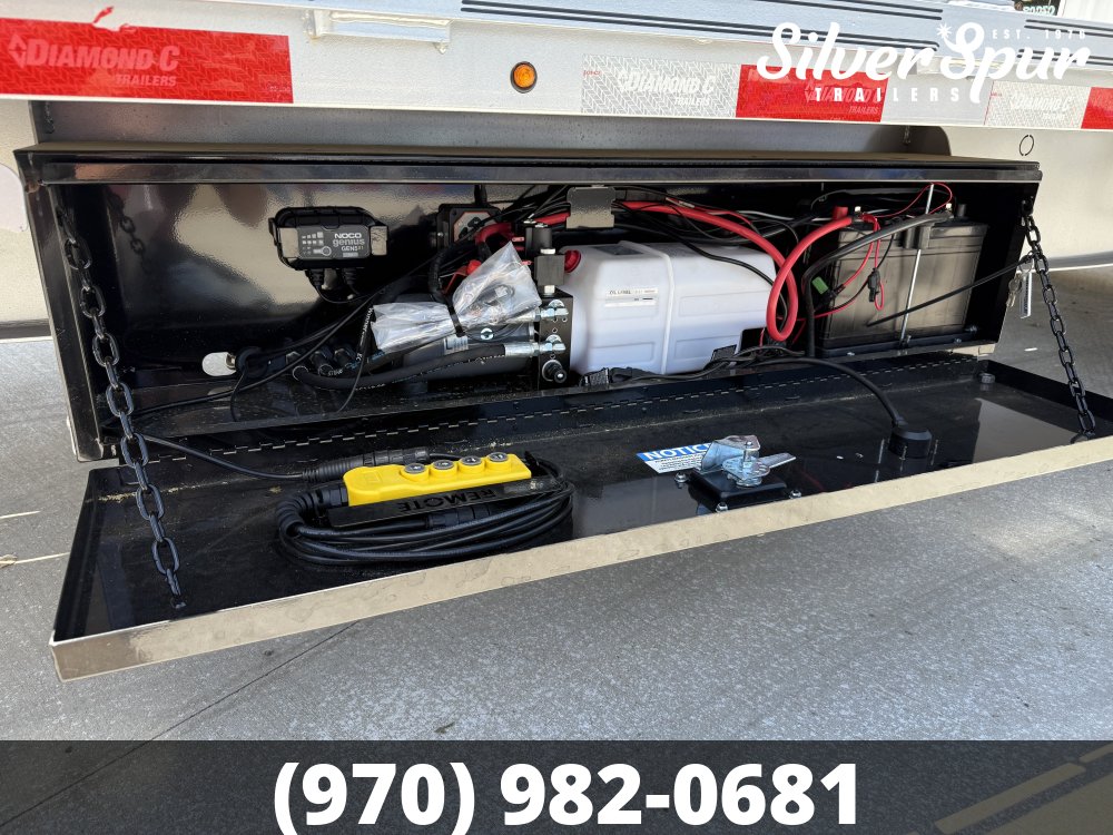 2026 Diamond C DET210 26x102 Gooseneck Deckover Tilt Trailer