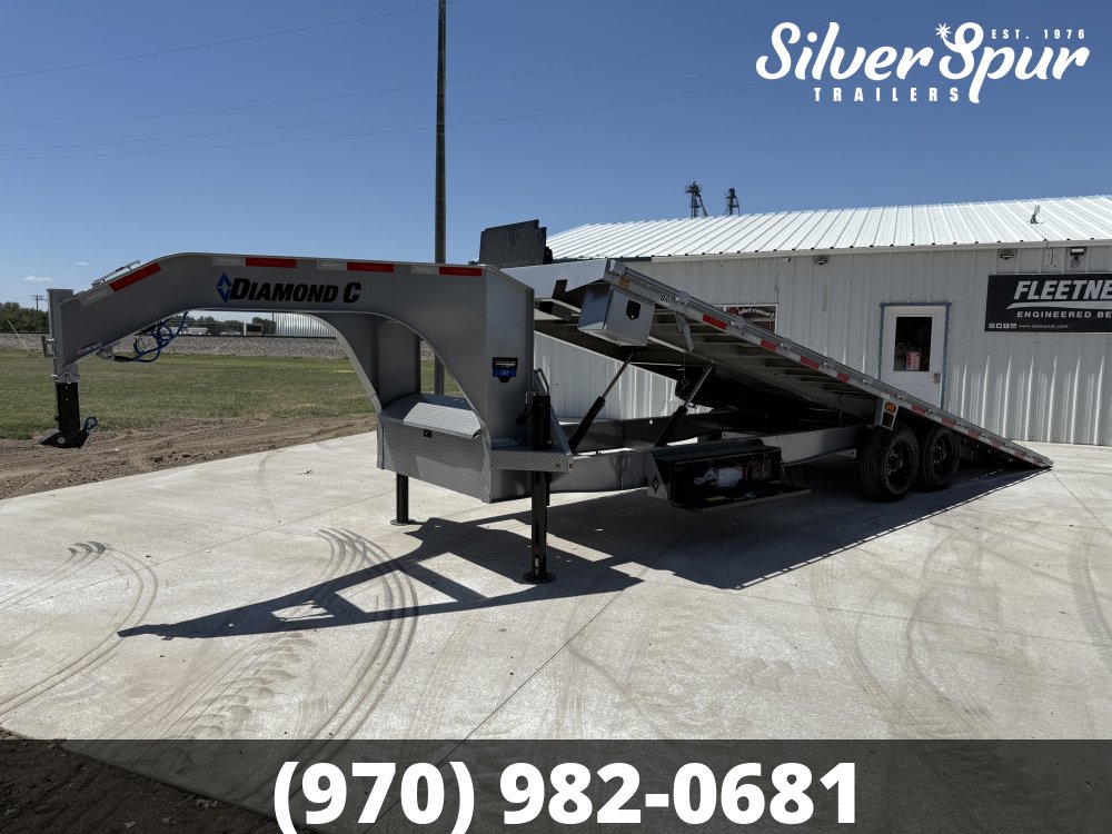 2026 Diamond C DET210 26x102 Gooseneck Deckover Tilt Trailer