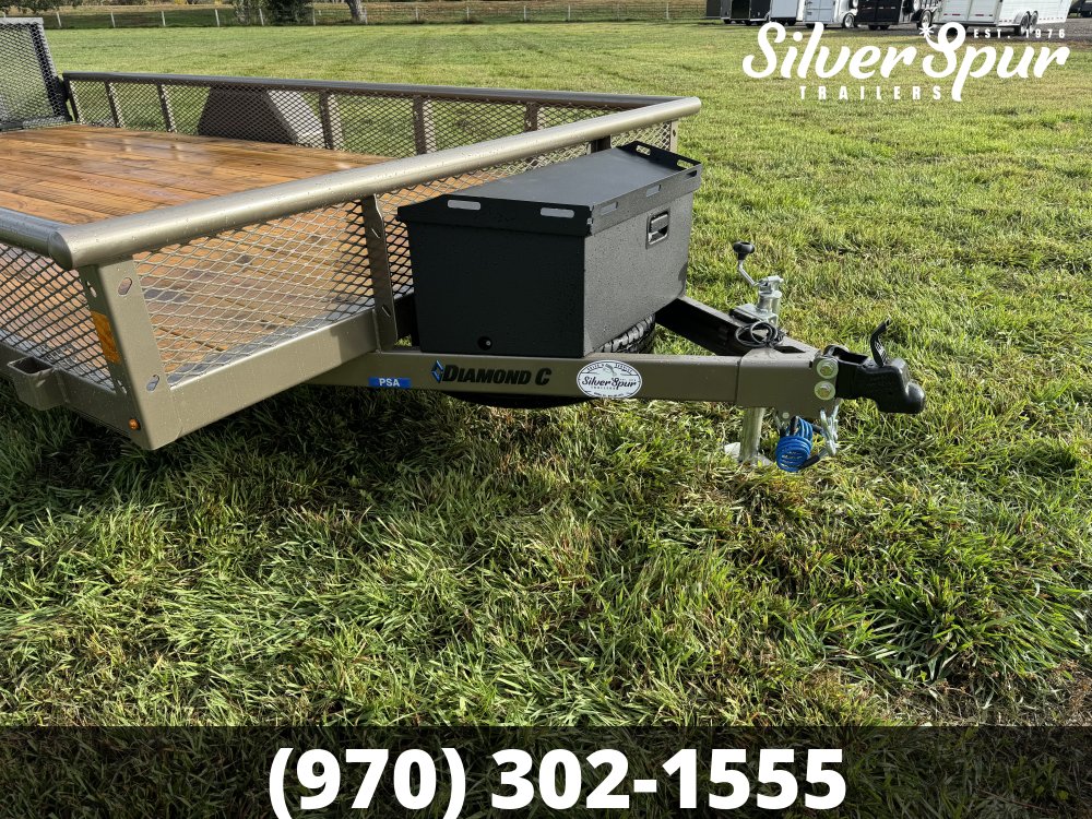 2026 Diamond C PSA135 14x83 Utility Trailer