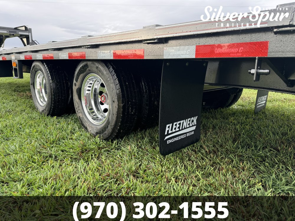 2026 Diamond C FMAX212 32x102 Max Ramp Gooseneck Trailer