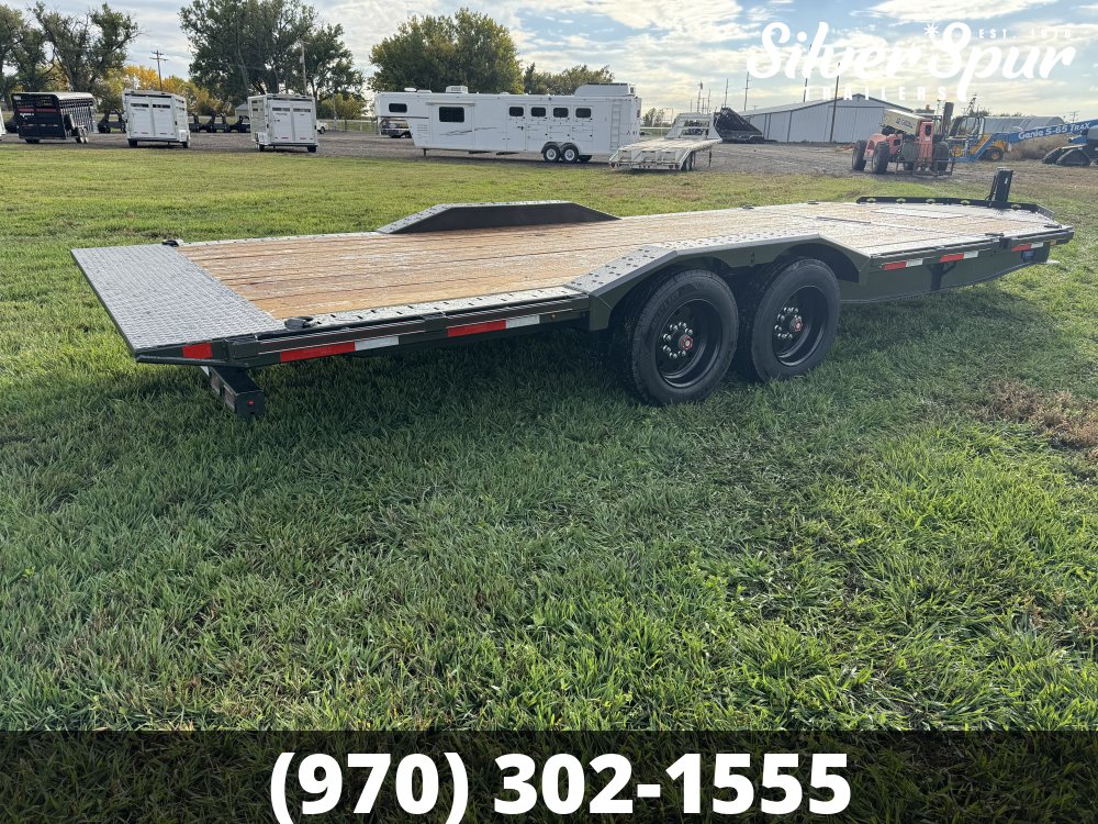 2026 Diamond C HXD208 22x102 Driveover Fender Tilt Trailer