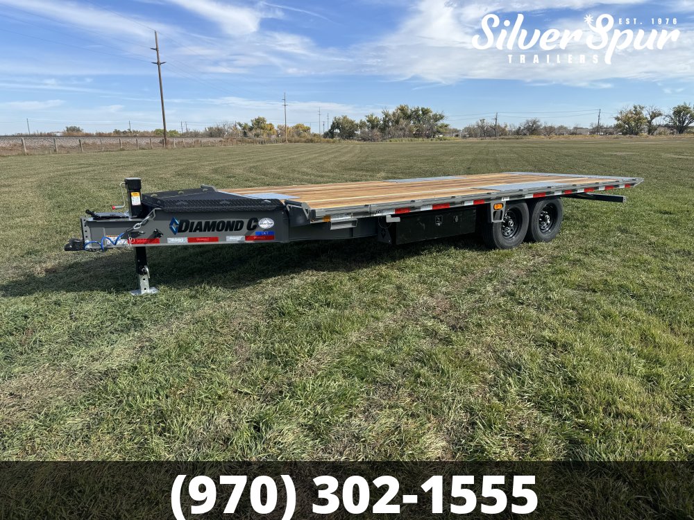 2026 Diamond C DET207 22x102 Deckover Tilt Trailer