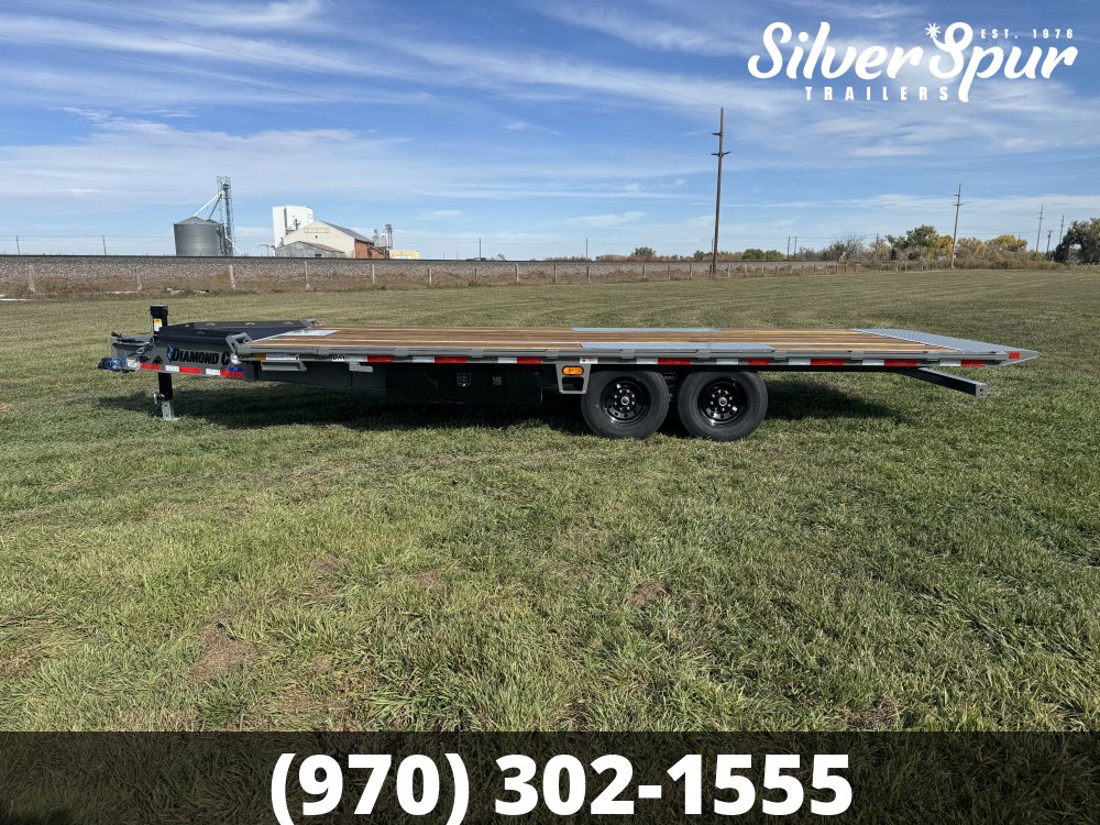 2026 Diamond C DET207 22x102 Deckover Tilt Trailer