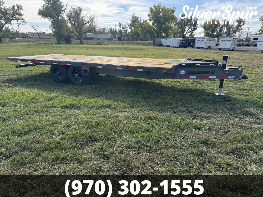 2026 Diamond C DET207 22x102 Deckover Tilt Trailer