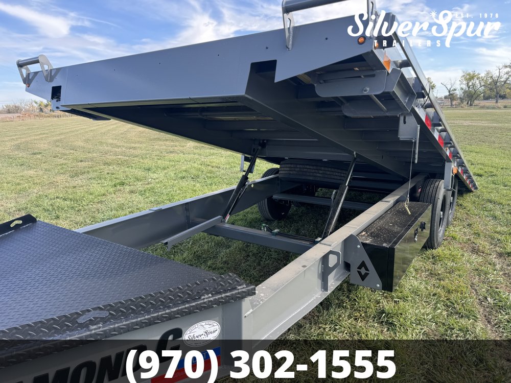 2026 Diamond C DET207 22x102 Deckover Tilt Trailer