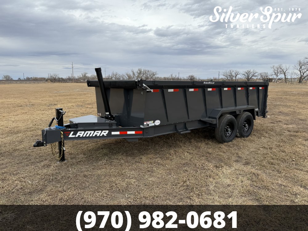 2026 Lamar 83" X 16' DT - 14K TELESCOPIC DUMP