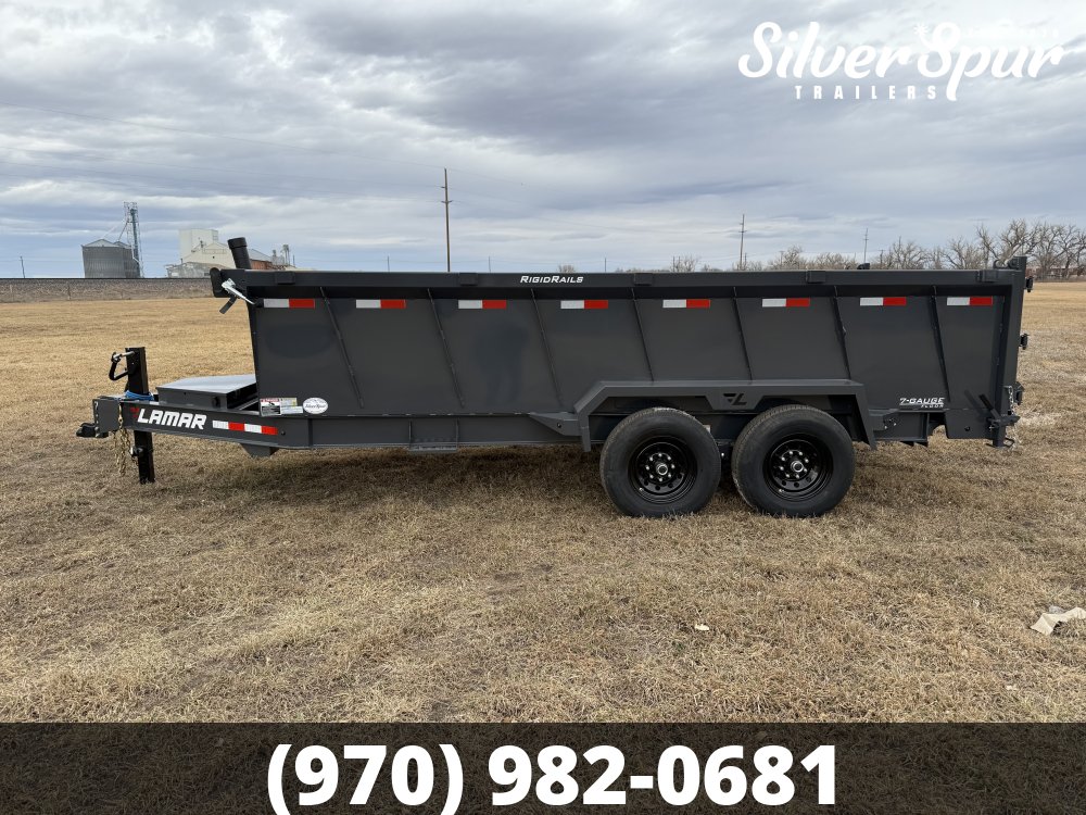 2026 Lamar 83" X 16' DT - 14K TELESCOPIC DUMP