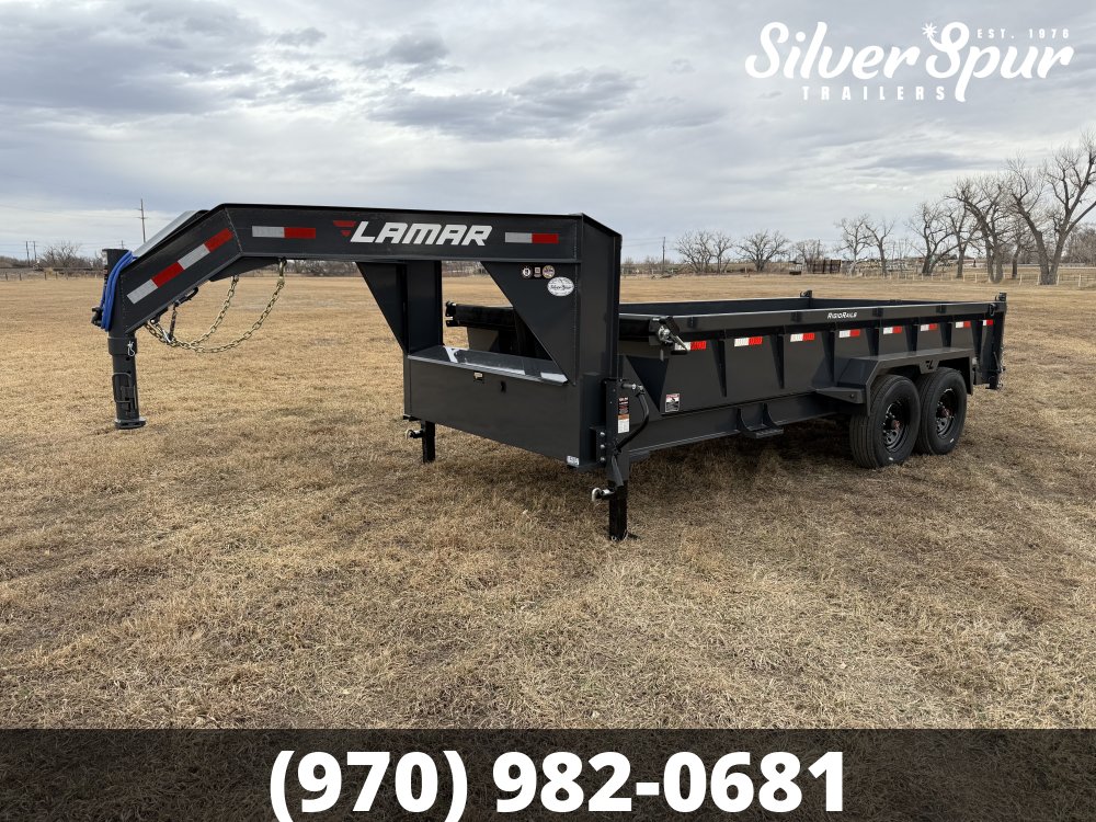 2026 Lamar 83" X 16' DT - 14K TELESCOPIC GOOSENECK DUMP