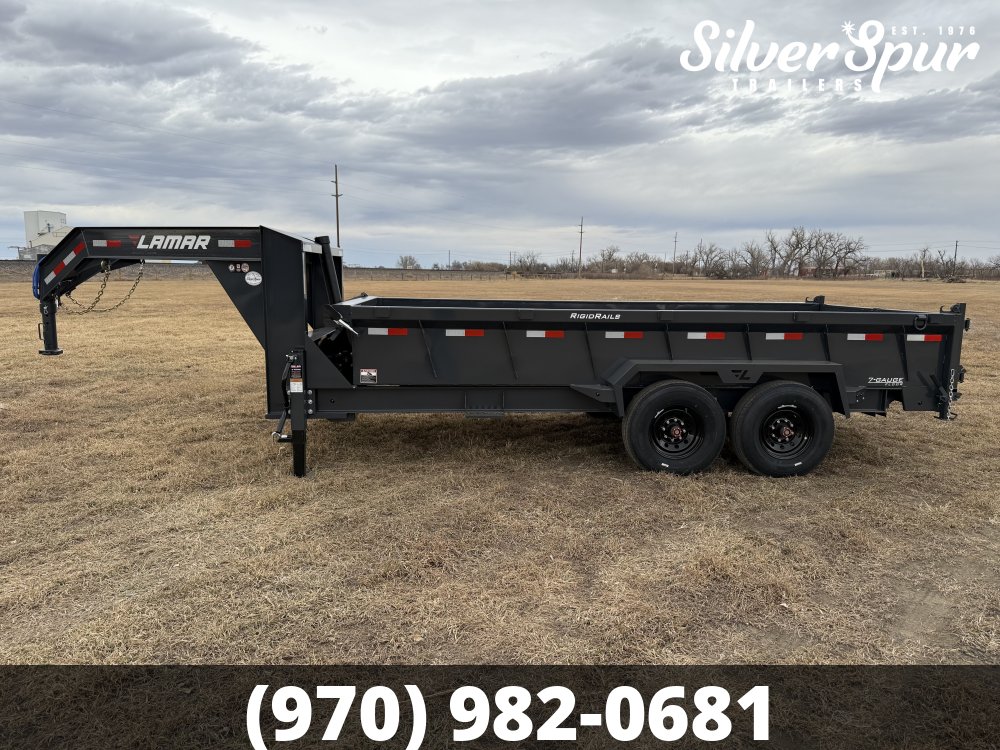 2026 Lamar 83" X 16' DT - 14K TELESCOPIC GOOSENECK DUMP