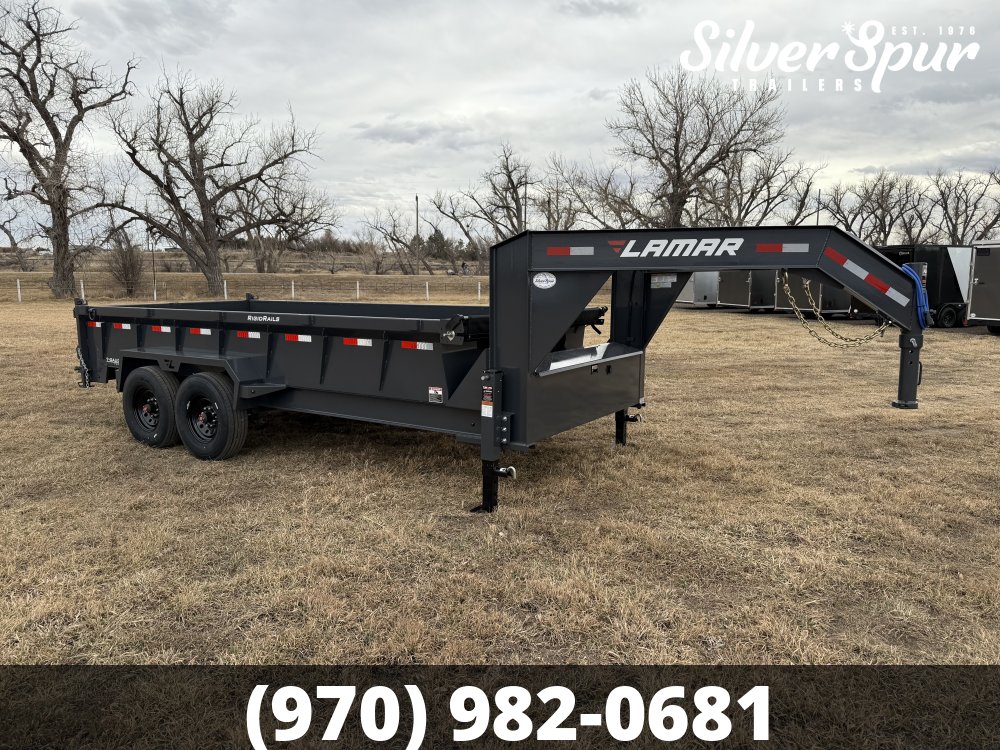 2026 Lamar 83" X 16' DT - 14K TELESCOPIC GOOSENECK DUMP