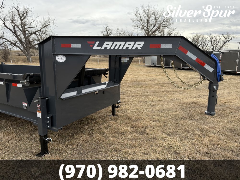 2026 Lamar 83" X 16' DT - 14K TELESCOPIC GOOSENECK DUMP