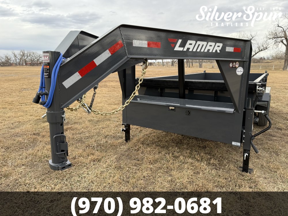 2026 Lamar 83" X 16' DT - 14K TELESCOPIC GOOSENECK DUMP