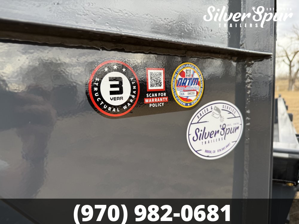 2026 Lamar 83" X 16' DT - 14K TELESCOPIC GOOSENECK DUMP