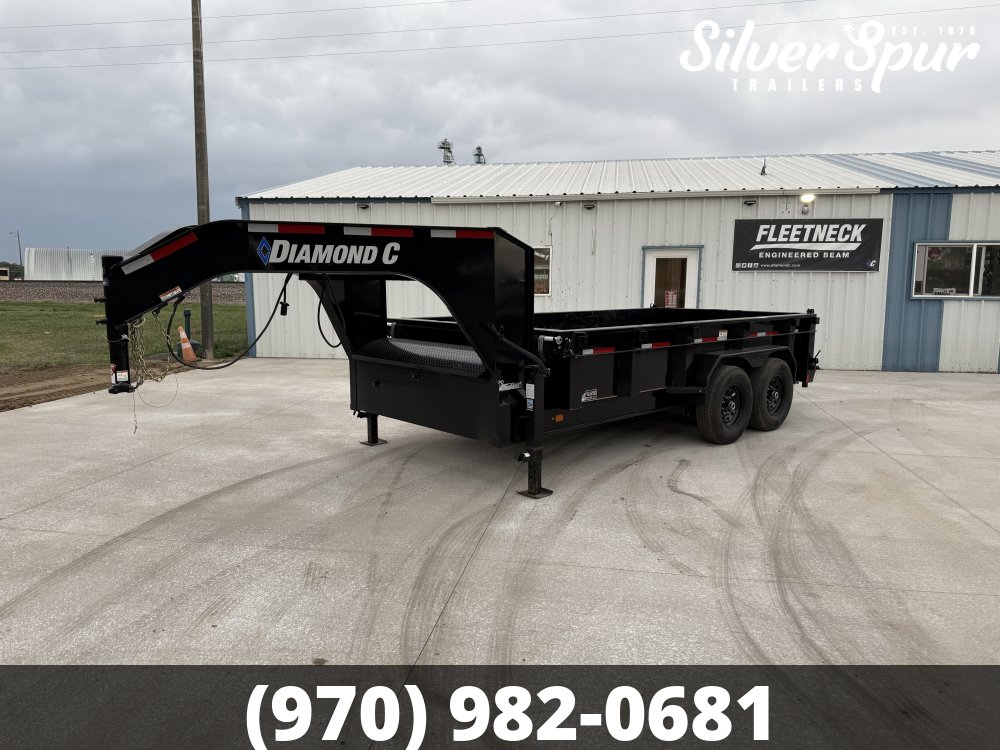 2022 Diamond C LPD207 14x82 Gooseneck Dump Trailer
