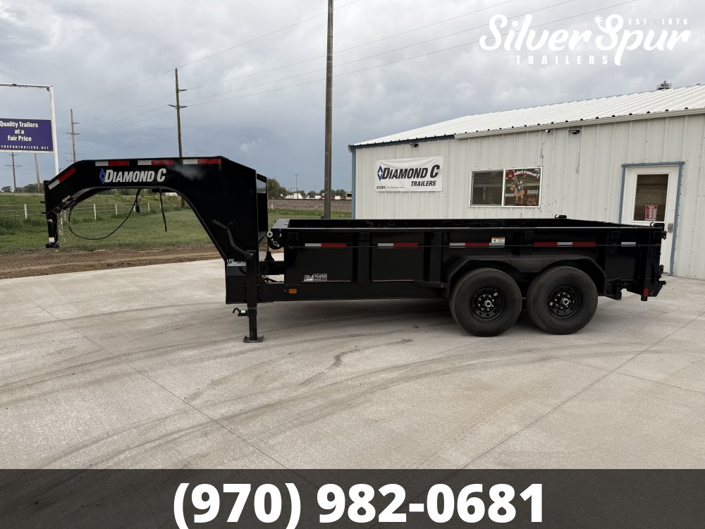 2022 Diamond C LPD207 14x82 Gooseneck Dump Trailer