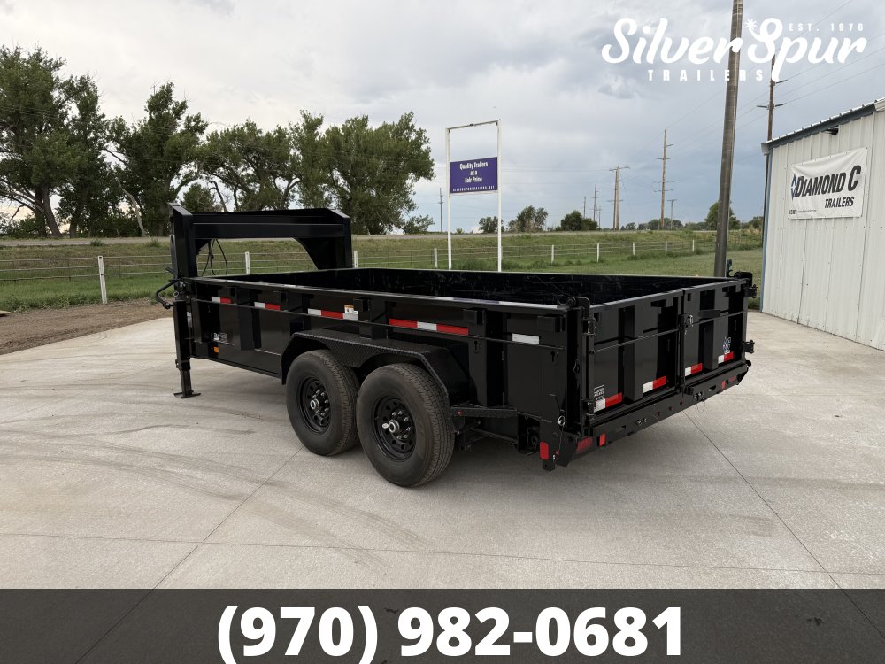2022 Diamond C LPD207 14x82 Gooseneck Dump Trailer