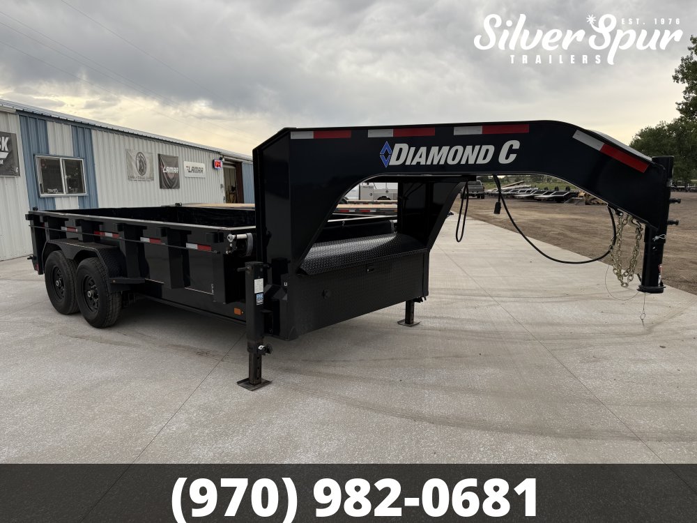 2022 Diamond C LPD207 14x82 Gooseneck Dump Trailer