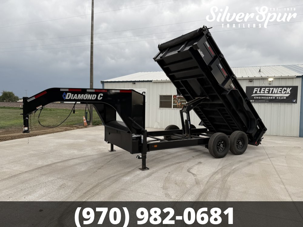 2022 Diamond C LPD207 14x82 Gooseneck Dump Trailer