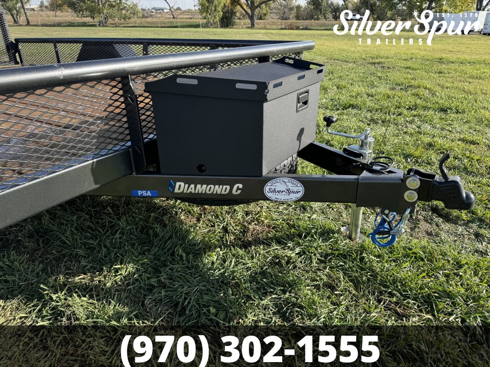2026 Diamond C PSA135 12x83 Utility Trailer