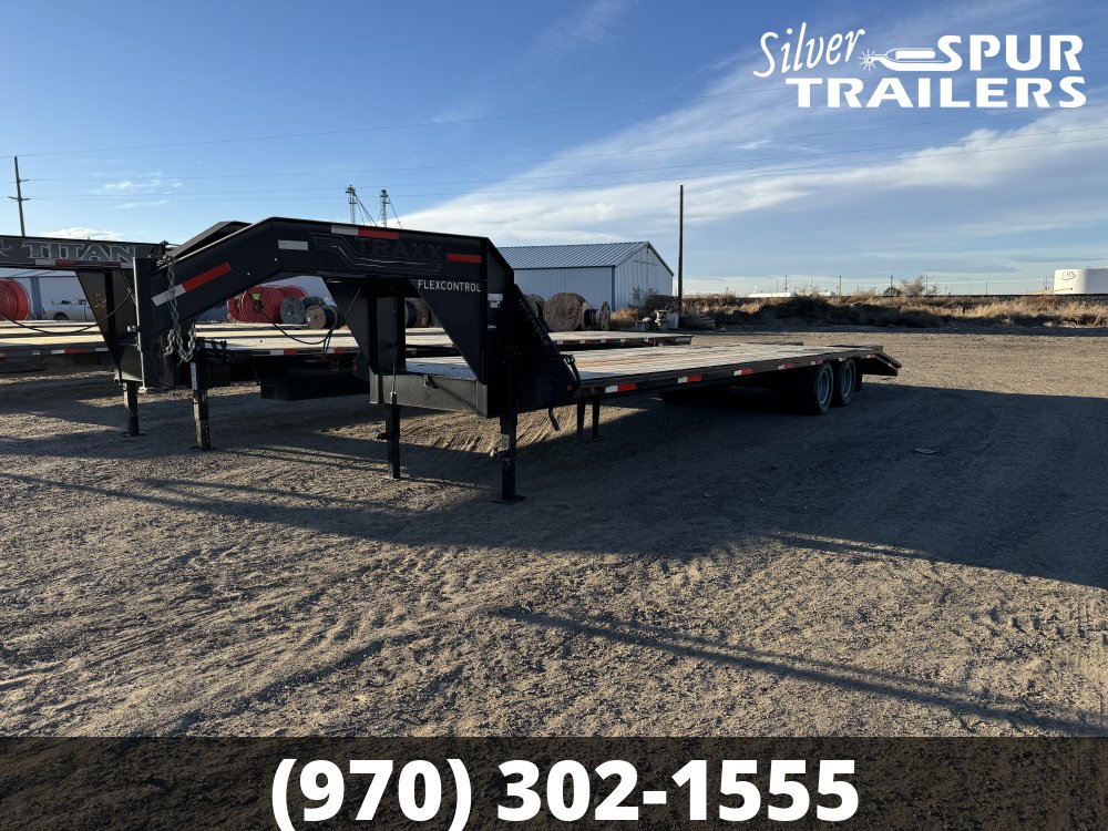 2019 Traxx TD Gooseneck Flatbed Trailer