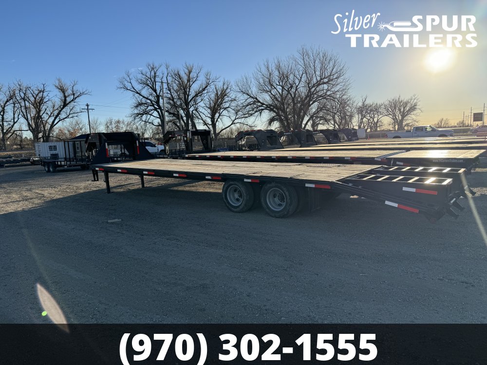 2019 Traxx TD Gooseneck Flatbed Trailer