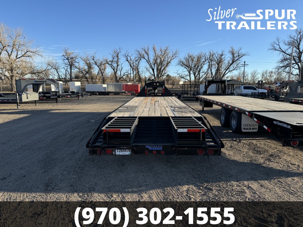 2019 Traxx TD Gooseneck Flatbed Trailer