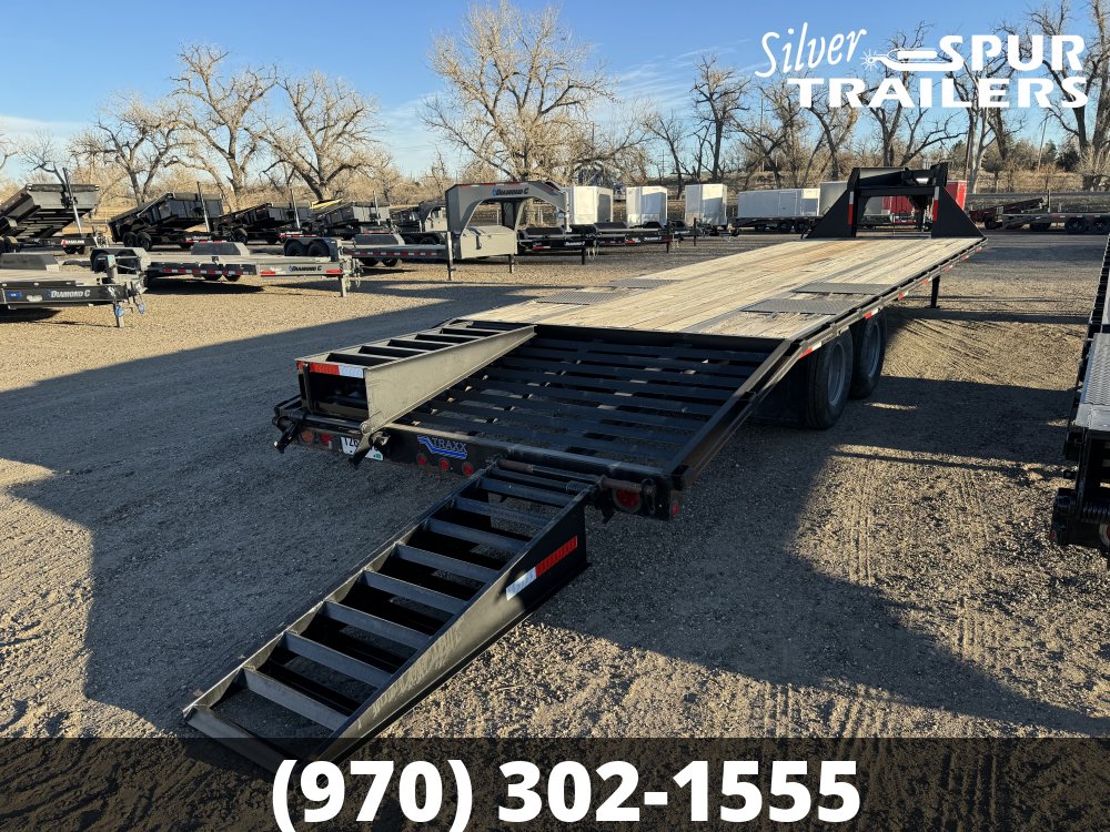 2019 Traxx TD Gooseneck Flatbed Trailer