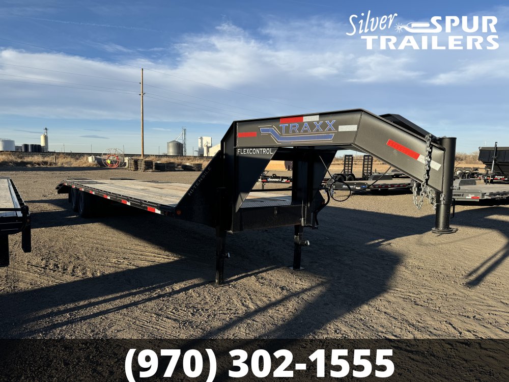 2019 Traxx TD Gooseneck Flatbed Trailer