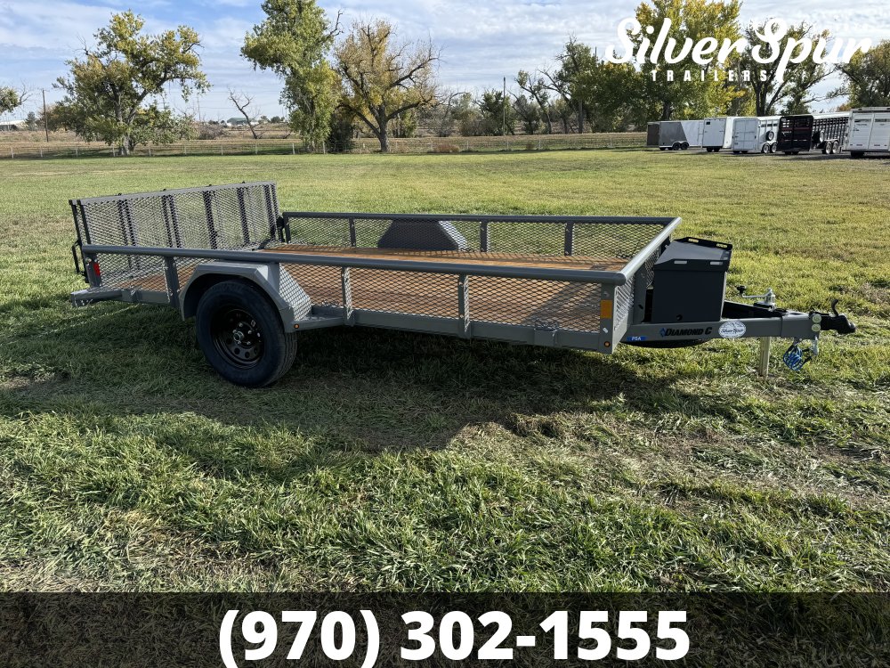 2026 Diamond C PSA135 12x83 Utility Trailer