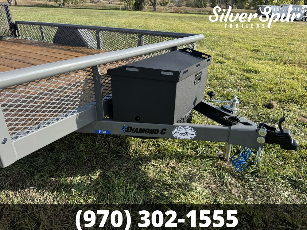 2026 Diamond C PSA135 12x83 Utility Trailer