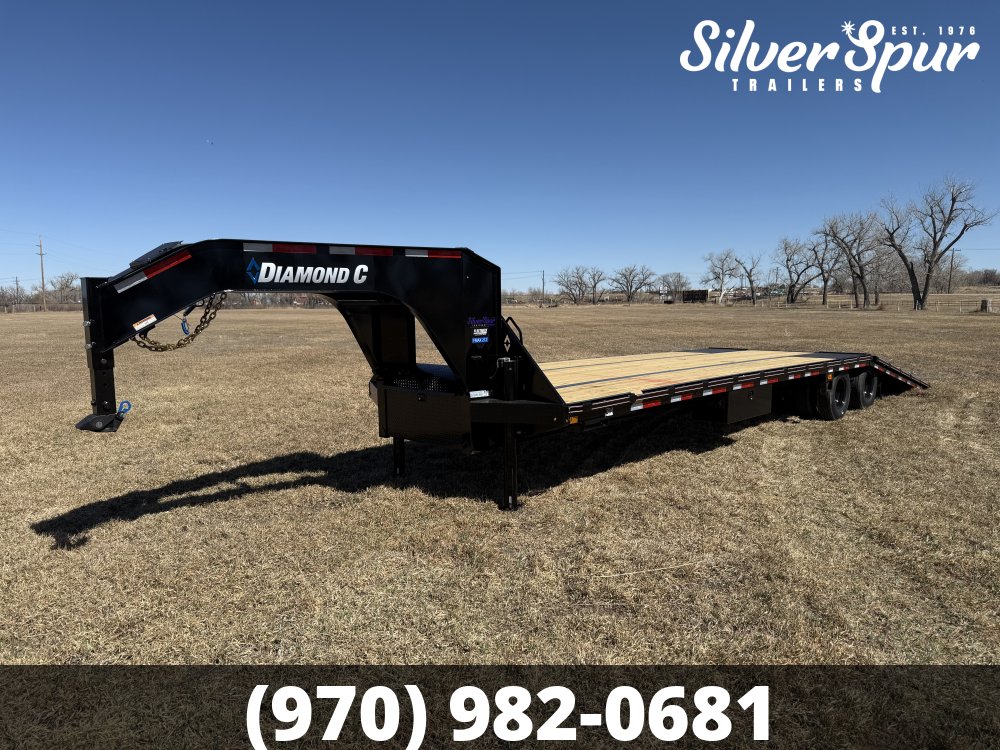 2026 Diamond C FMAX212 35x102 Hydraulic Dovetail Gooseneck Trailer