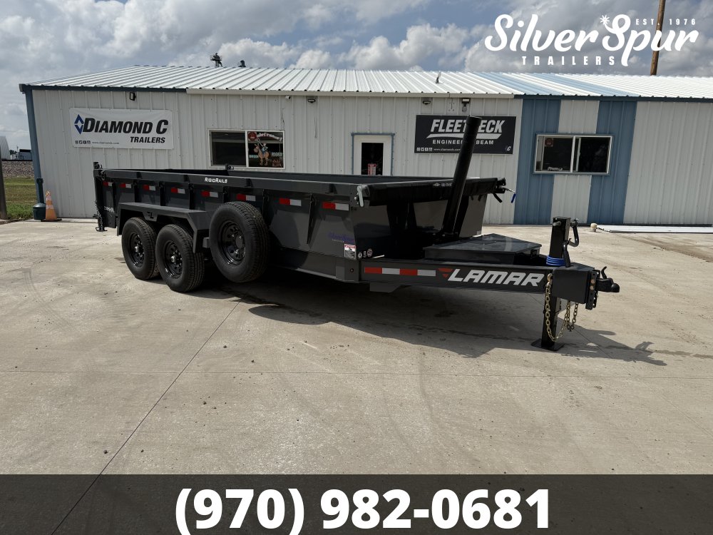 2027 Lamar 83" X 16' DT - 14K TELESCOPIC DUMP