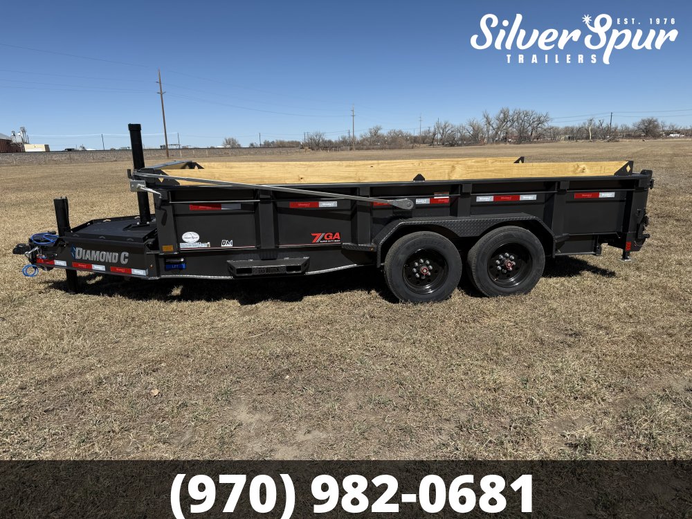 2026 Diamond C LPT208 16'x81" Dump Trailer