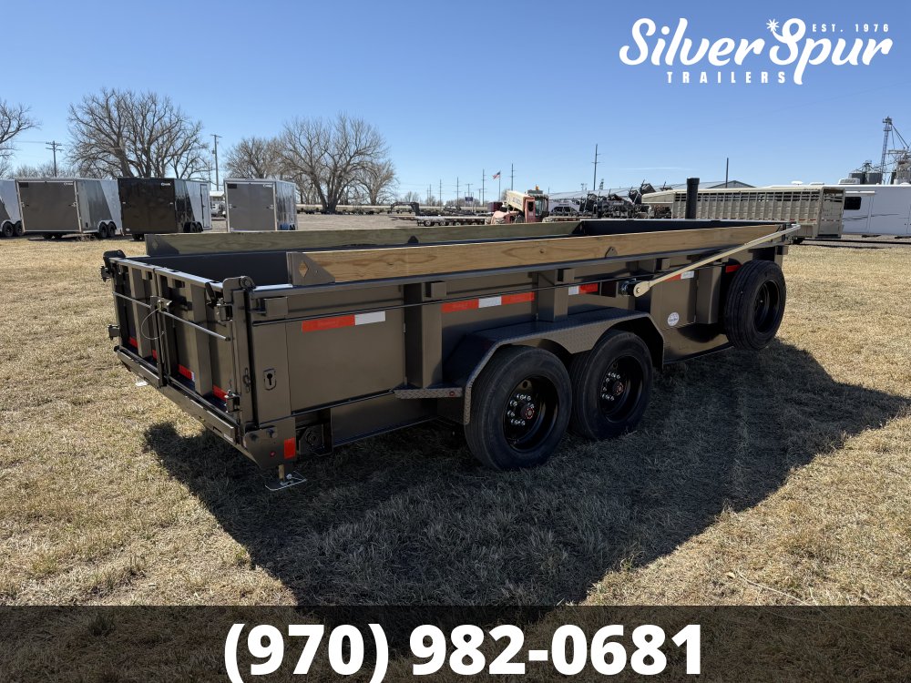 2026 Diamond C LPT208 16'x81" Dump Trailer