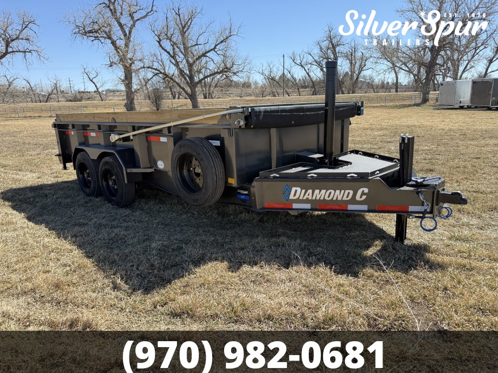2026 Diamond C LPT208 16'x81" Dump Trailer