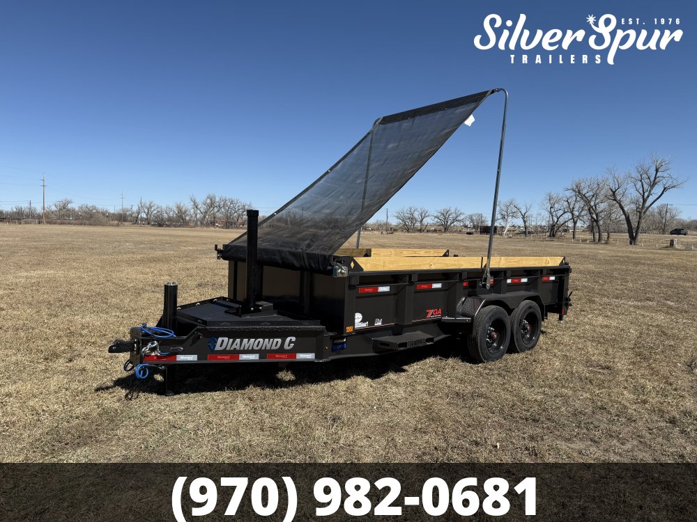 2026 Diamond C LPT208 16'x81" Dump Trailer
