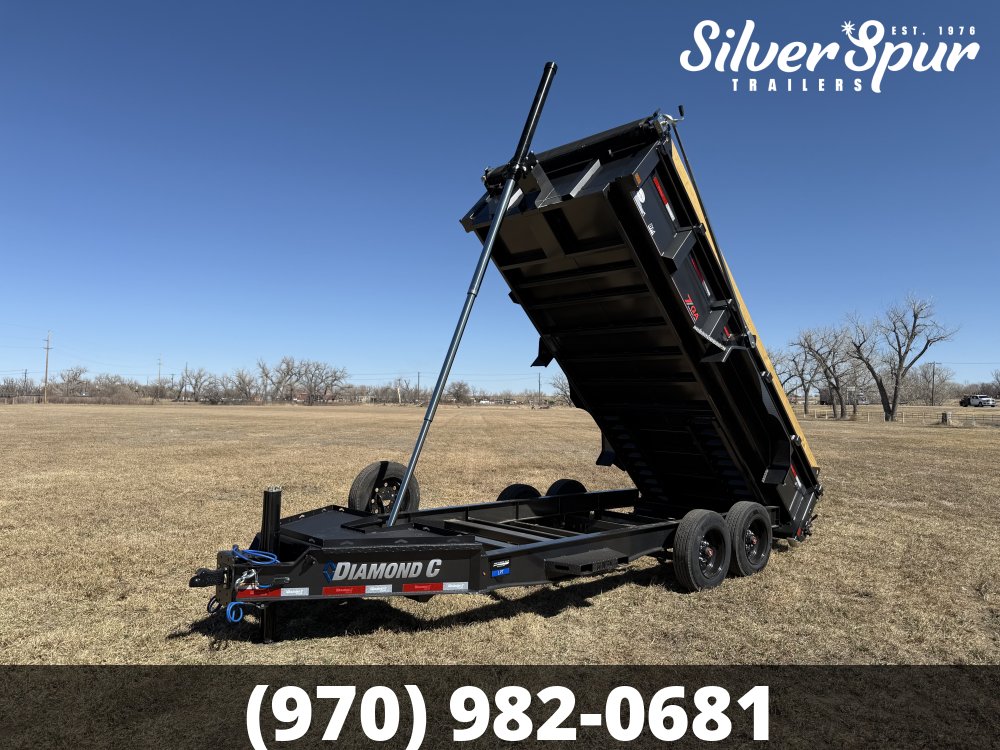 2026 Diamond C LPT208 16'x81" Dump Trailer