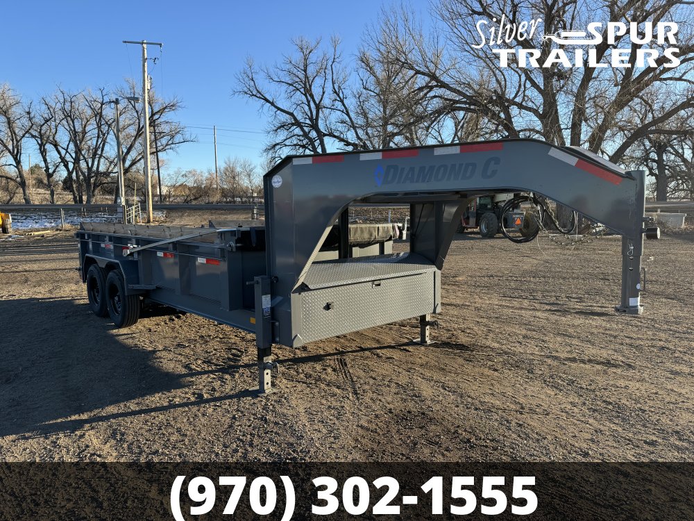 2024 Diamond C LPT207 16x82 Gooseneck Dump Trailer