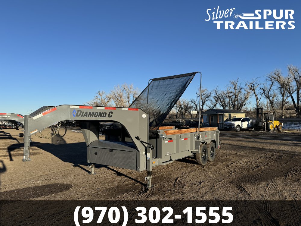 2024 Diamond C LPT207 16x82 Gooseneck Dump Trailer