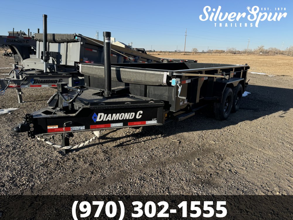 2024 Diamond C LPT207 14x82 Dump Trailer