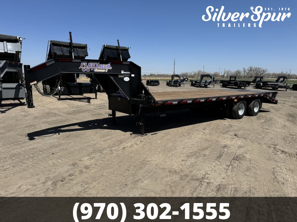 2016 Diamond C FMAX210 25x102 Max Ramp Gooseneck Trailer