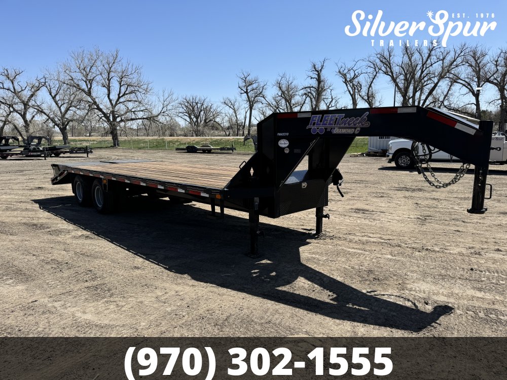 2016 Diamond C FMAX210 25x102 Max Ramp Gooseneck Trailer