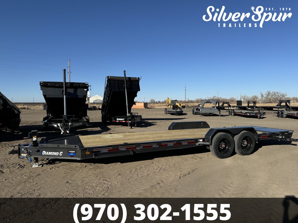 2025 Diamond C LPX208 24x80 Max Ramp Equipment Trailer