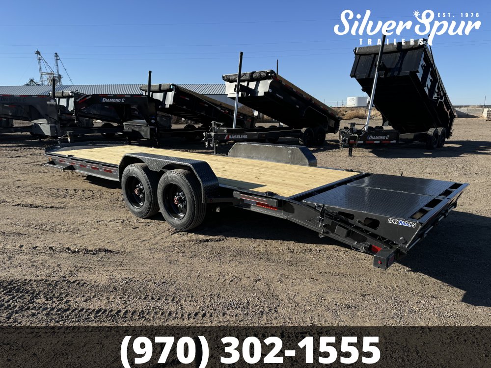 2025 Diamond C LPX208 24x80 Max Ramp Equipment Trailer