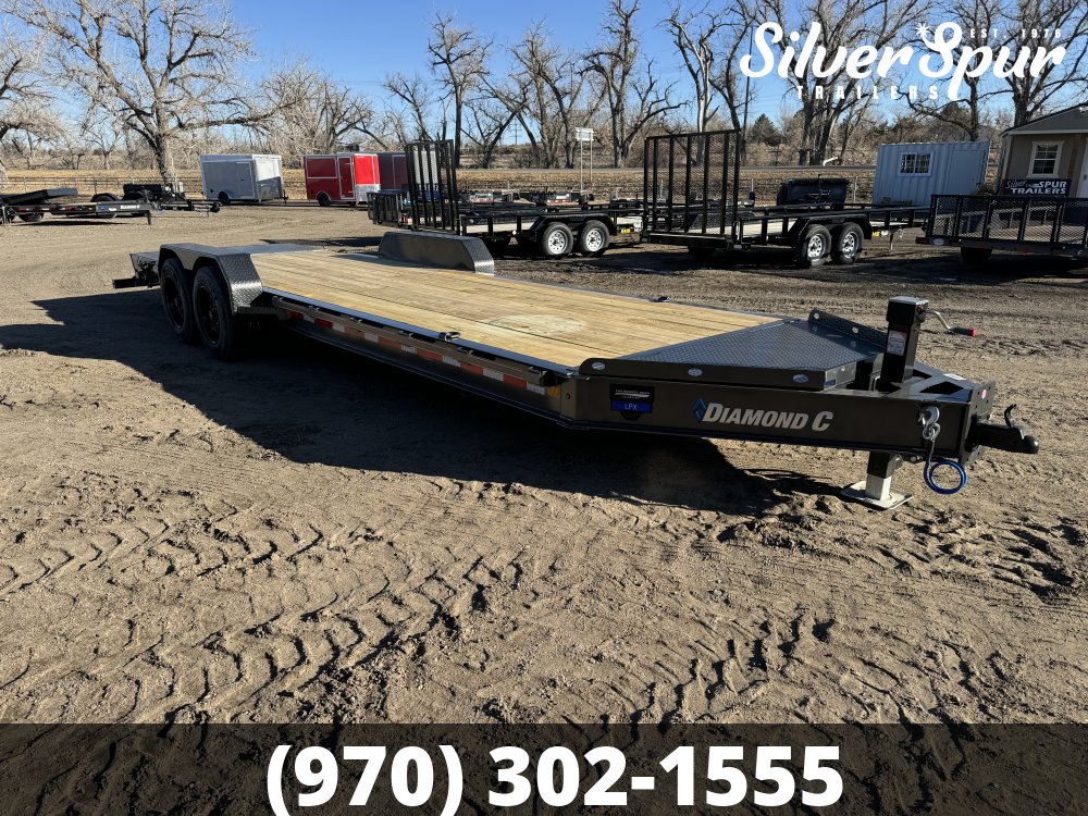 2025 Diamond C LPX208 24x80 Max Ramp Equipment Trailer