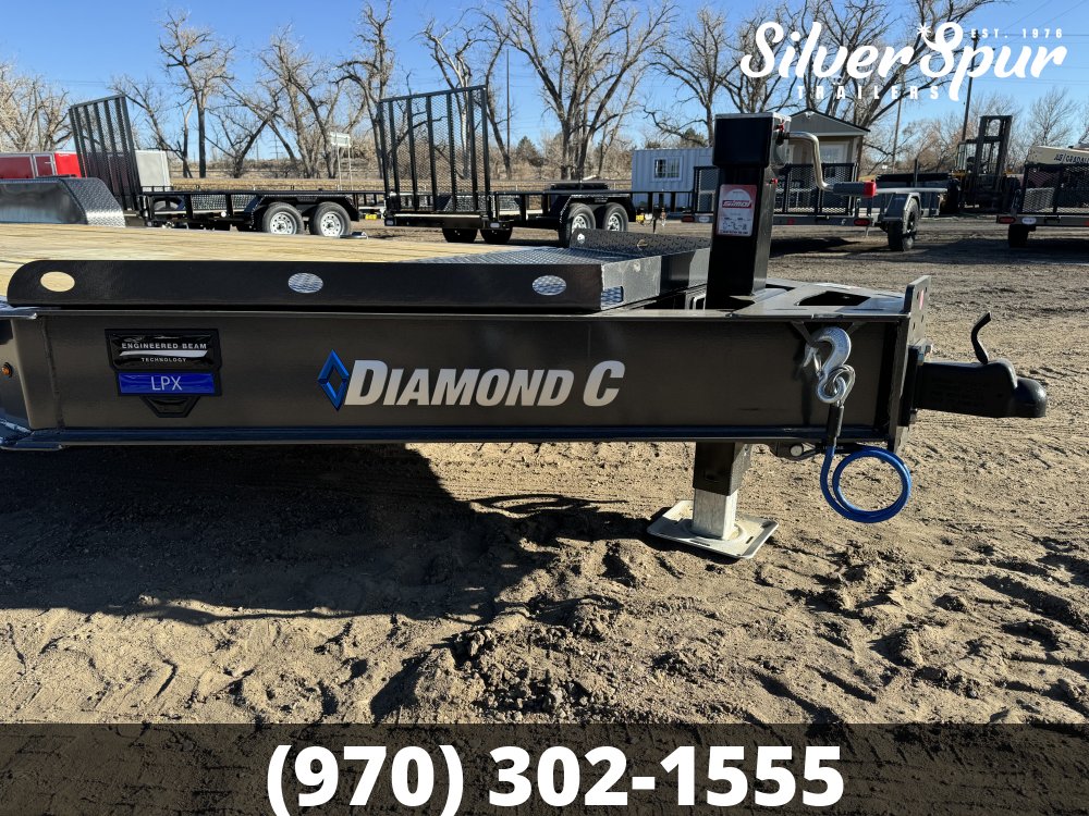 2025 Diamond C LPX208 24x80 Max Ramp Equipment Trailer