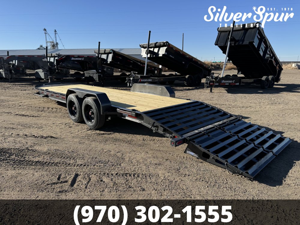 2025 Diamond C LPX208 24x80 Max Ramp Equipment Trailer